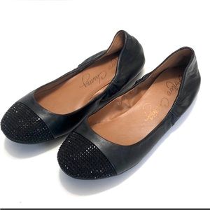 Arturo Chiang Black Ballet Flats size 6M
